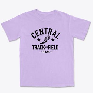 Central Middle School Track and Field Premium Heavyweight T-shirt