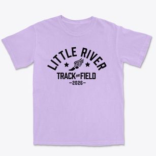 Little River Elementary School Track and Field Premium Heavyweight T-shirt