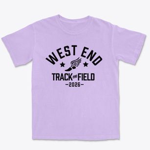 West End Elementary School Track and Field Premium Heavyweight T-shirt