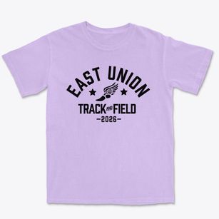 East Union Middle School Track and Field Premium Heavyweight T-shirt