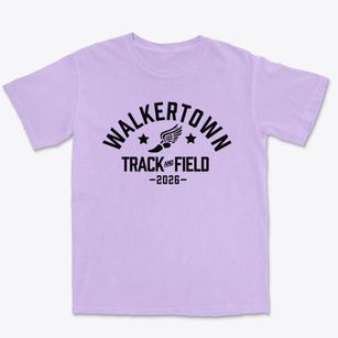 Walkertown Middle School Track and Field Premium Heavyweight T-shirt