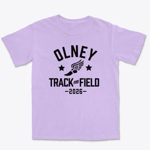 Olney Elementary School Track and Field Premium Heavyweight T-shirt