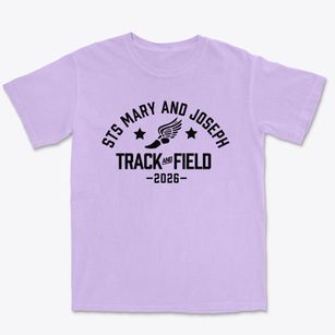 Saint's Mary And Joseph School Track and Field Premium Heavyweight T-shirt