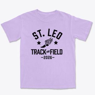 St. Leo Preschool Track and Field Premium Heavyweight T-shirt