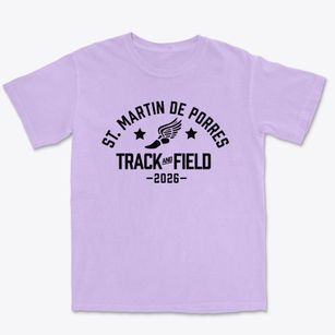 St. Martin De Porres High School Track and Field Premium Heavyweight T-shirt