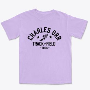 Charles Orr Primary School Track and Field Premium Heavyweight T-shirt