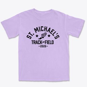 Saint Michael's Academy Track and Field Premium Heavyweight T-shirt