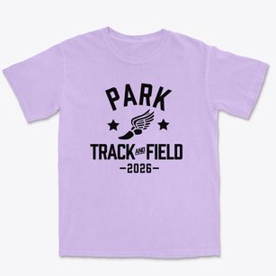 Park Elementary School Track and Field Premium Heavyweight T-shirt
