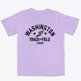 Washington Elementary School Track and Field Premium Heavyweight T-shirt