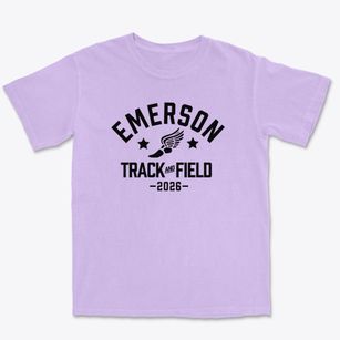 Emerson Elementary School Track and Field Premium Heavyweight T-shirt