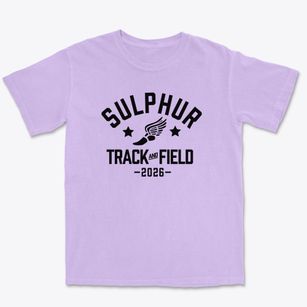 Sulphur Elementary School Track and Field Premium Heavyweight T-shirt