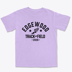 Edgewood Elementary School Track and Field Premium Heavyweight T-shirt