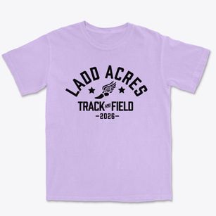 Ladd Acres Elementary School Track and Field Premium Heavyweight T-shirt