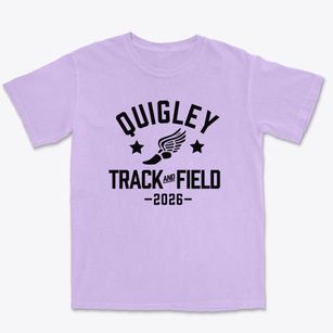 Quigley Catholic High School Track and Field Premium Heavyweight T-shirt