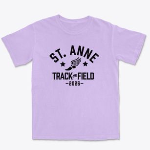 Saint Anne School Track and Field Premium Heavyweight T-shirt