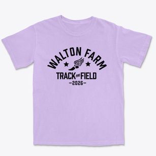 Walton Farm Elementary School Track and Field Premium Heavyweight T-shirt