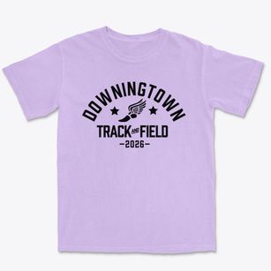 Downingtown Stem Academy Track and Field Premium Heavyweight T-shirt