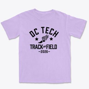 Dauphin County Technical School Track and Field Premium Heavyweight T-shirt