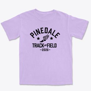 Pinedale Elementary School Track and Field Premium Heavyweight T-shirt