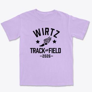 Wirtz Elementary School Track and Field Premium Heavyweight T-shirt