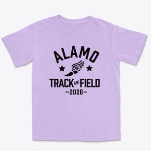 Alamo Achievement Center Track and Field Premium Heavyweight T-shirt