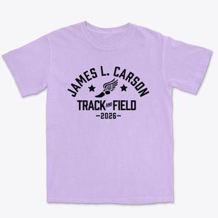 James L. Carson Elementary Track and Field Premium Heavyweight T-shirt