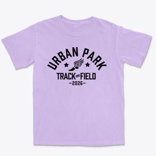 Urban Park Elementary School Track and Field Premium Heavyweight T-shirt