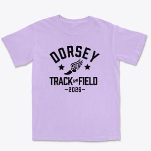 Dorsey Elementary School Track and Field Premium Heavyweight T-shirt