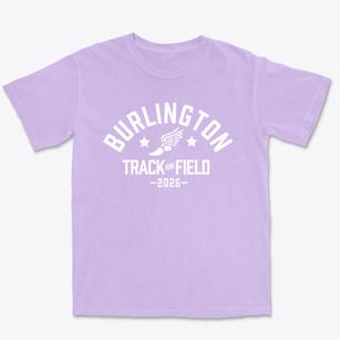Burlington Elementary School Track and Field Premium Heavyweight T-shirt