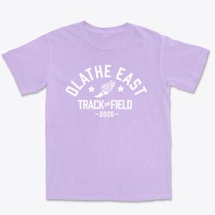 Olathe East High School Track and Field Premium Heavyweight T-shirt