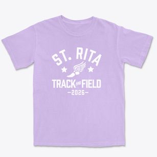 Saint Rita School Track and Field Premium Heavyweight T-shirt