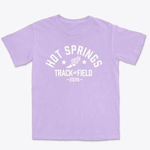 Hot Springs Middle School Track and Field Premium Heavyweight T-shirt