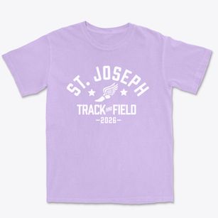 Saint Joseph Parish Schools Track and Field Premium Heavyweight T-shirt