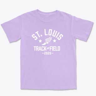 Saint Louis High School Track and Field Premium Heavyweight T-shirt