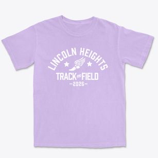 Lincoln Heights Elementary School Track and Field Premium Heavyweight T-shirt