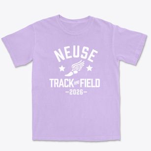 Neuse Charter School Track and Field Premium Heavyweight T-shirt