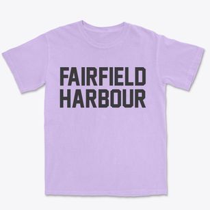 Fairfield Harbour North Carolina Classic Block Premium Heavyweight T-shirt