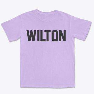 Wilton Iowa Classic Block Premium Heavyweight T-shirt