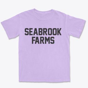 Seabrook Farms New Jersey Classic Block Premium Heavyweight T-shirt