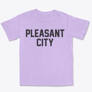 Pleasant City Ohio Classic Block Premium Heavyweight T-shirt