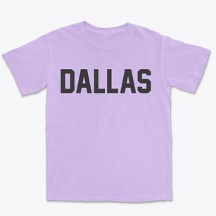 Dallas Georgia Classic Block Premium Heavyweight T-shirt