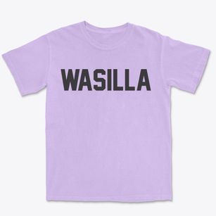 Wasilla Alaska Classic Block Premium Heavyweight T-shirt