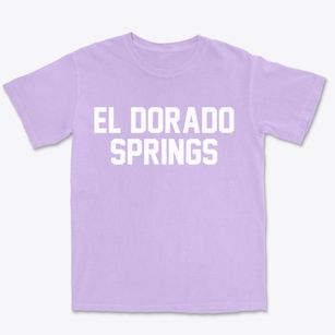 El Dorado Springs Missouri Classic Block Premium Heavyweight T-shirt