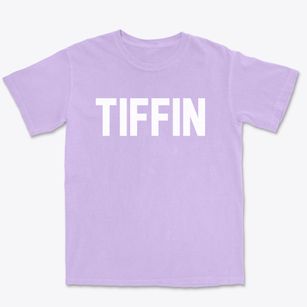 Tiffin Iowa Classic Block Premium Heavyweight T-shirt