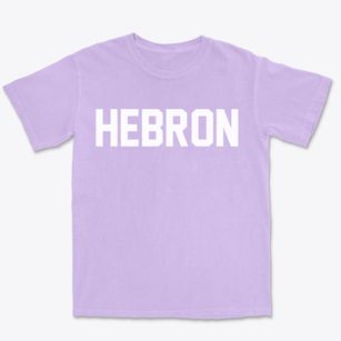 Hebron Nebraska Classic Block Premium Heavyweight T-shirt