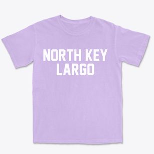 North Key Largo Florida Classic Block Premium Heavyweight T-shirt