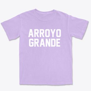 Arroyo Grande California Classic Block Premium Heavyweight T-shirt