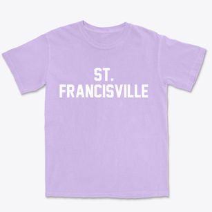 St. Francisville Missouri Classic Block Premium Heavyweight T-shirt