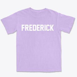 Frederick Kansas Classic Block Premium Heavyweight T-shirt