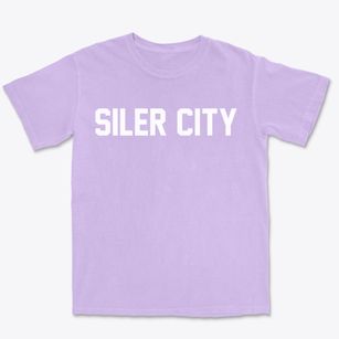 Siler City North Carolina Classic Block Premium Heavyweight T-shirt